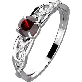 Prsten Kelt White - půvabný prsten z bílého zlata