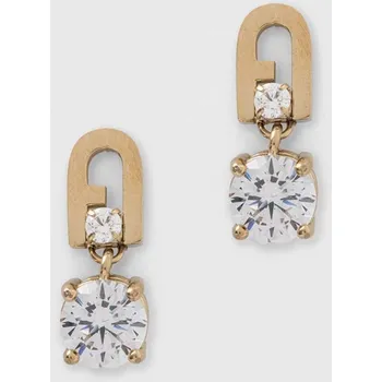 Módní doplněk Náušnice Furla FJ1004ETU zlatá GLD, vel. ONE SIZE