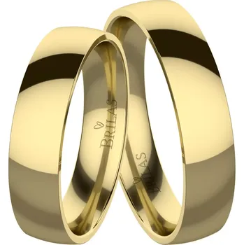 Prsten Ketrin Gold comfort - snubní prsteny ze žlutého zlata