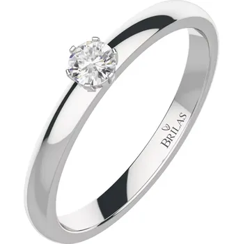 Prsten Thalia S White Topaz - prsten ze stříbra s bílým topazem