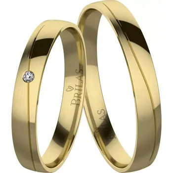 Prsten Valentýna Gold - snubní prsteny ze žlutého zlata