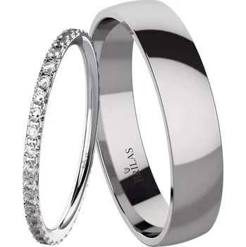 Prsten Britania Steel - snubní prsteny z chirurgické oceli