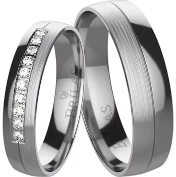 Prsten Fannia Titan - snubní prsteny z titanu