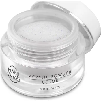 NANI akrylový pudr 3,5 g - Glitter White