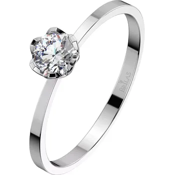 Prsten Filoména White - zásnubní prsten z bílého zlata