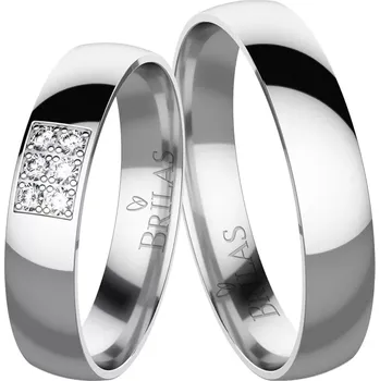 Prsten Zurie White - snubní prsteny z bílého zlata