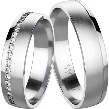 Prsten Desirat White - snubní prsteny z bílého zlata