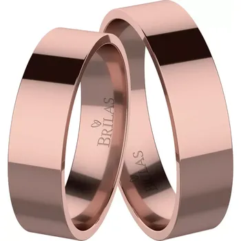 Prsten Rajka Red - snubní prsteny z červeného zlata