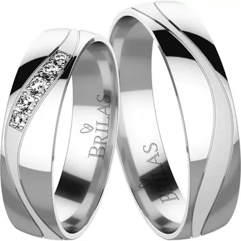 Prsten Artemis White - snubní prsteny z bílého zlata