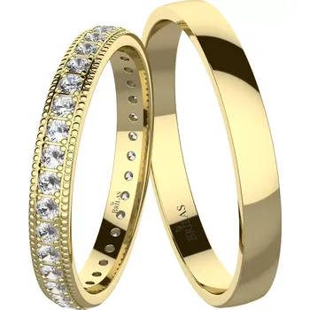 Prsten Luminara Gold - snubní prsteny ze žlutého zlata