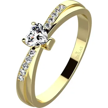 Prsten Viktorie Gold - prsten ze žlutého zlata