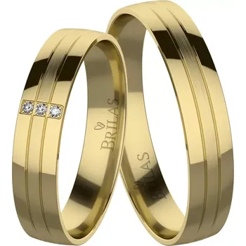 Prsten Dorotka Gold - snubní prsteny ze žlutého zlata