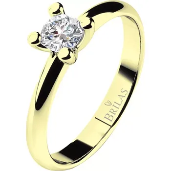 Šperk Hestia Gold - klasický zásnubní prsten v dokonalém provedení