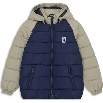 Chlapecká bunda Dětská bunda Lego LWJIPE 704 modrá barva, 22898 22898.K 95X, vel. 128