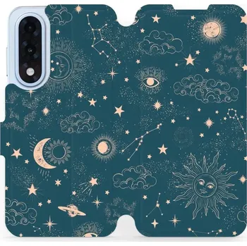 Pouzdro na mobilní telefon Flipové pouzdro Mobiwear - OnePlus Nord 5 - VP14S Magický vesmír (Knížkové flip pouzdro, obal, kryt na mobil OnePlus Nord 5 - VP14S Magický vesmír, materiál Umělá kůže + TPU - ochrana 360°, stojánek, silikonová vanička, magnetické zavírání)