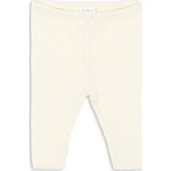 Dětské bavlněné kalhoty Fanga Fontana VENTI POINTELLE PANTS GOTS FA100015 béžová 01X, vel. 74