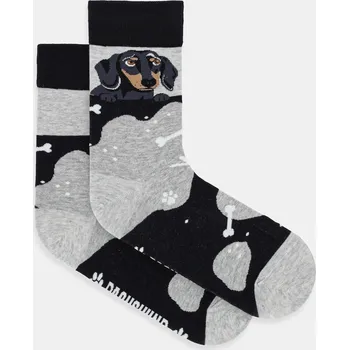 Pánské ponožky Bavlněné ponožky Medicine RW25-LGD600 černá 99A, vel. 39/41