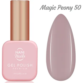 Lak na nehty NANI gel lak Premium 6 ml - Magic Peony