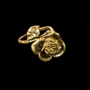 Prsten Mosazný prsten Rose 1, Sittar