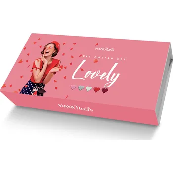 Umělé nehty NANI sada gel laků Lovely