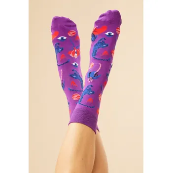 Pánské ponožky Bavlněné ponožky Medicine 2-pack dámské, více barev RS25.LGD650 vícebarevná MLA, vel. 39/41