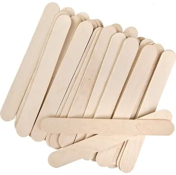 Přípravek na depilaci a epilaci NANI dřevěné špachtle 100 ks