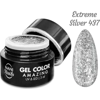 NANI UV gel Amazing Line 5 ml - Extreme Silver