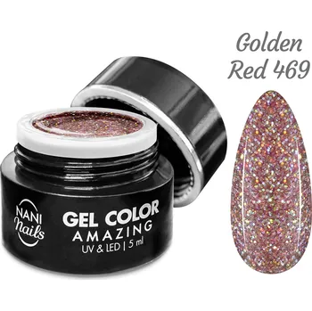 NANI UV gel Amazing Line 5 ml - Golden Red