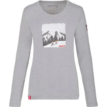 Dámské tričko Dámské tričko Almgwand TEUFELSTEINALM - šedá L