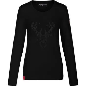 Dámské tričko Almgwand TUFLEINALM - černá XS