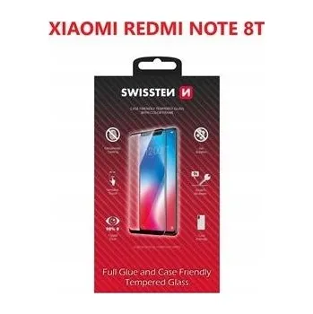 Pouzdro na mobilní telefon Swissten Redmi Note 8T Tempered Glass - 54501765 - Full Glue - Black