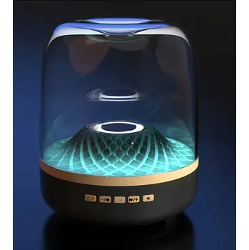 Bluetooth reproduktor Přenosný bezdrátový Bluetooth reproduktor s LED osvětlením AURA