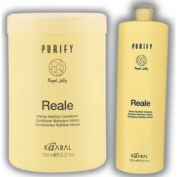 Šampon ZESTAW KAARAL REALE Głęboko Odżywia a regeneruje vlasy ŠAMPON MASKA 2000 ml