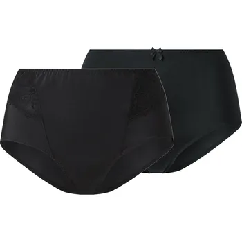 Kalhotky esmara® Dámské kalhotky, 2 kusy (černá, M (40/42))