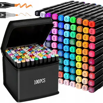 Fixy Fixy 100 ks Popisovače oboustranné graffiti Fixy + sáček