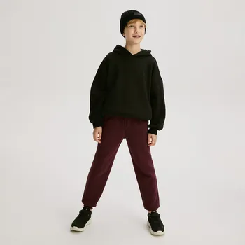 Reserved - Joggery s bavlnou - hnědá - 147FI-83X - 147FI-83X-128