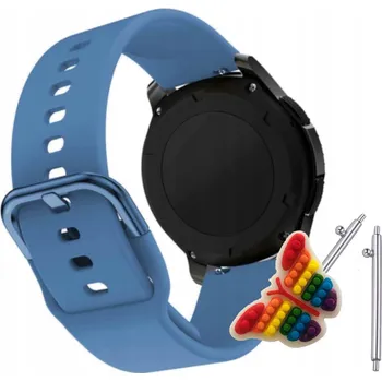 Pouzdro na mobilní telefon Řemínek / Pásek Řemínek pro Forever ForeVive SB-320, Silikonový Modrý Smyčka, Nastavitelný