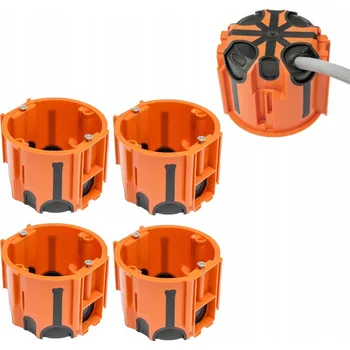 Elektroinstalační krabice Elektroinstalační krabice pod omítku Pawbol 60 x 68 x 60 mm