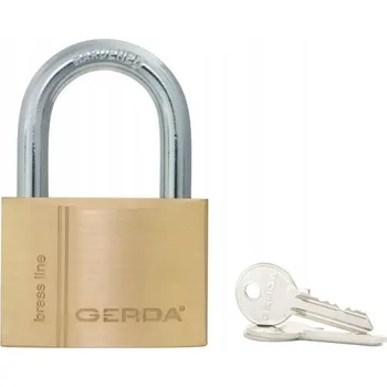 Visací zámek Mosazný visací zámek GERDA BRASS LINE KMZ S50