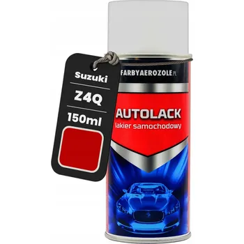 Barva ve spreji PŘIPRAVENÝ SPREJ 150 Ml Akrylový Lak SUZUKI Z4Q Fire Red Červená