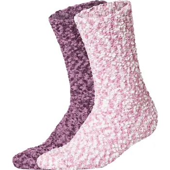 Dámské ponožky esmara® Dámské hebké ponožky, 2 páry (lila fialová, 39-42)