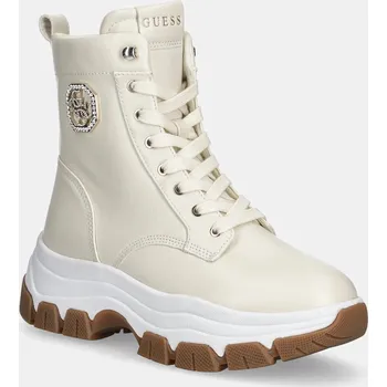 Dámské kozačky Nízké kozačky Guess BENZON FLFBNZ.ELE12.CREAM béžová 01X, EUR 39