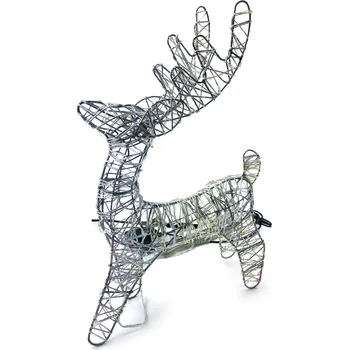 Vánoční dekorace Light Irridiance Sob - studená bílá (35 cm)