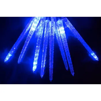 Vánoční osvětlení Vánoční LED osvětlení kapající rampouchy (28 cm) Vánoční osvětlení: Modrá