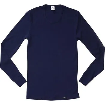 Dámské tričko Pleas Pánské tričko s dlouhým rukávem ESSENTIAL admirál L (085217-801-052)