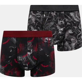 Boxerky Bavlněné boxerky Medicine 2-pack pánské, více barev RW25-BIM701 vícebarevná MLA, vel. XL