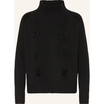 Dámský svetr Catnoir Dámský Svetr S Ozdobnými Kamínky, černá, 42