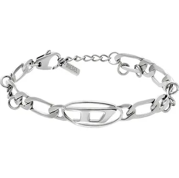 Náramek Náramek Diesel pánský, DX1599040 stříbrná SLV, vel. ONE SIZE