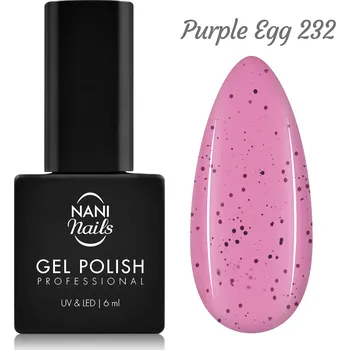 Lak na nehty NANI gel lak 6 ml - Purple Egg