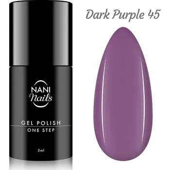 Lak na nehty NANI gel lak One Step 5 ml - Dark Purple